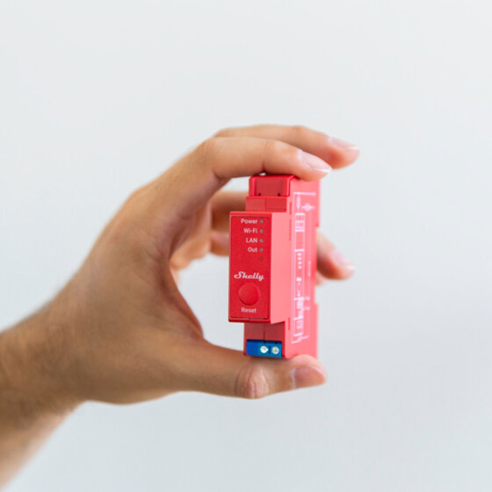 Shelly Pro 1PM Smart-Relais-Schalter