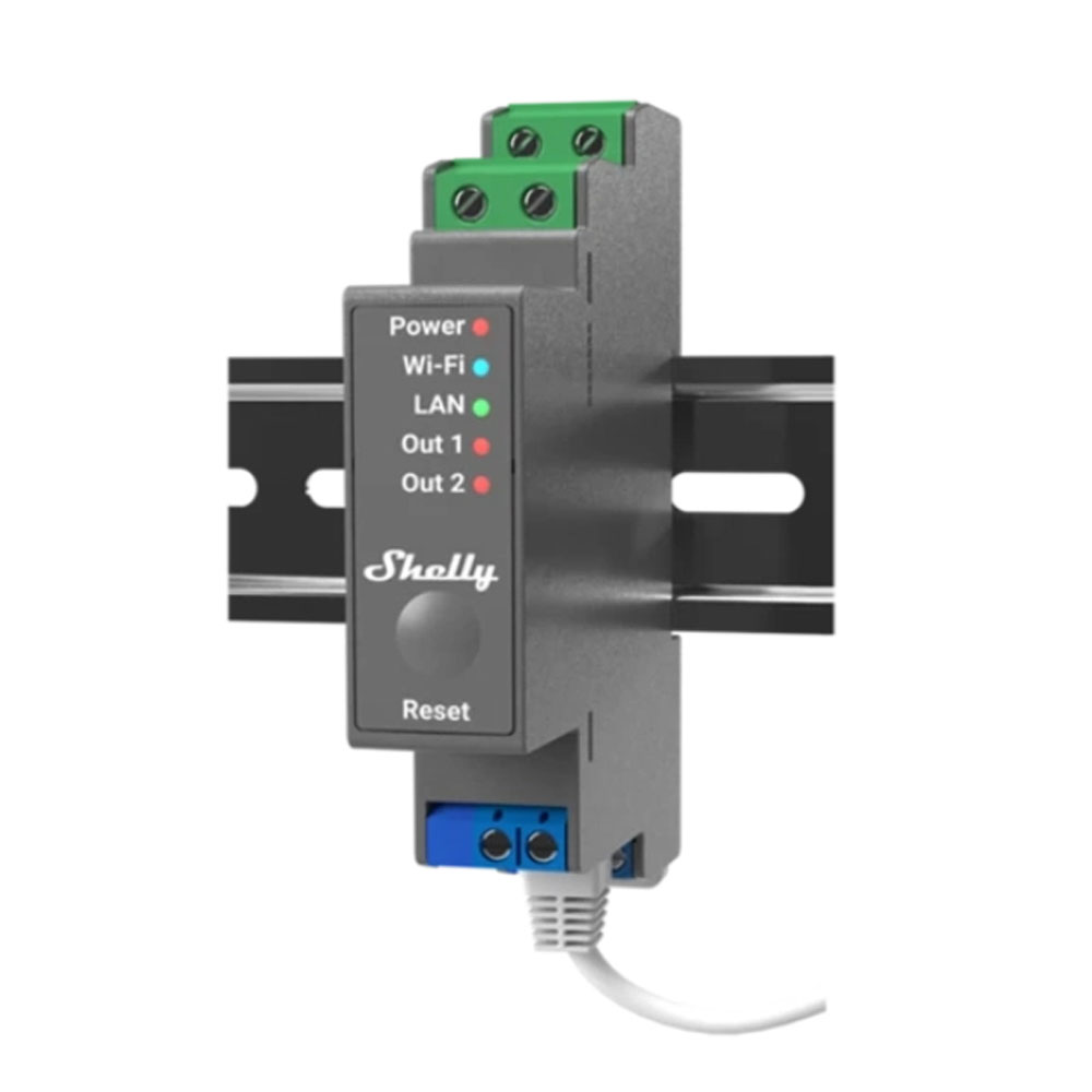 Shelly Pro 2 DIN-Schienen Relais