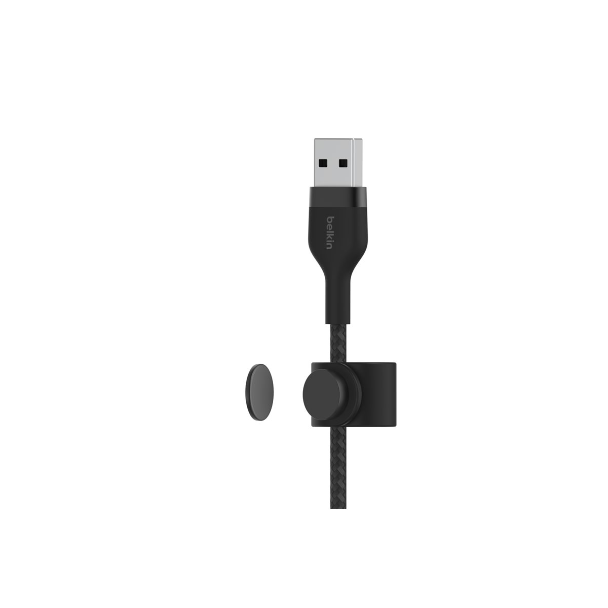 Belkin BoostCharge Pro Flex geflochtenes USB-A/Lightning-Kabel 2m schwarz