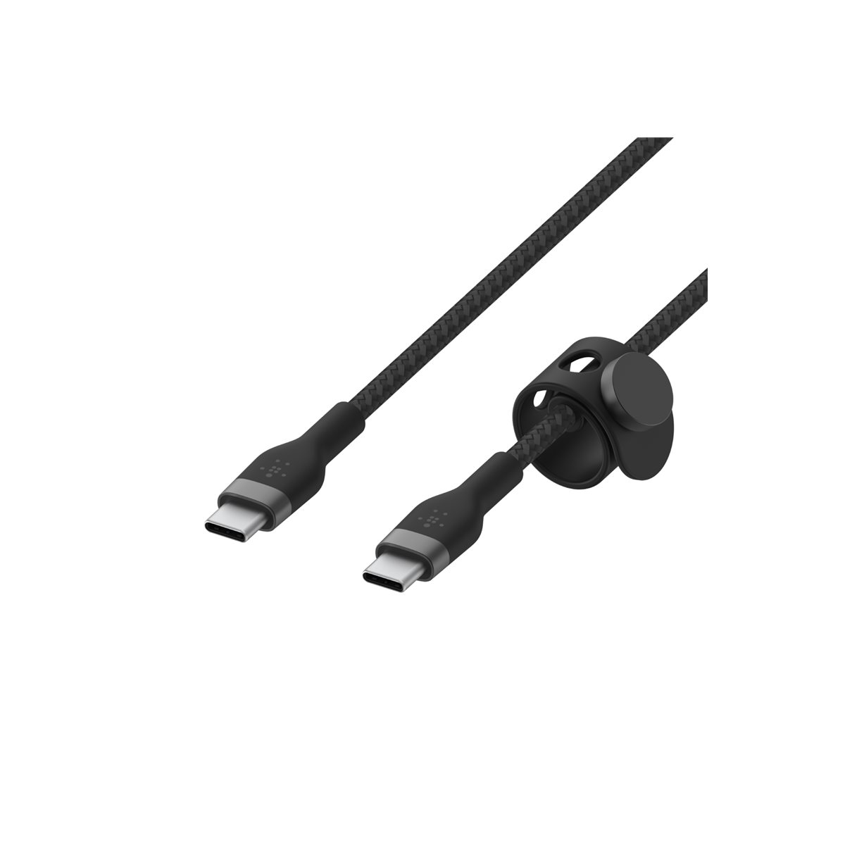 Belkin BoostCharge Pro Flex geflochtenes USB-C/USB-C-Ladekabel 3m schwarz