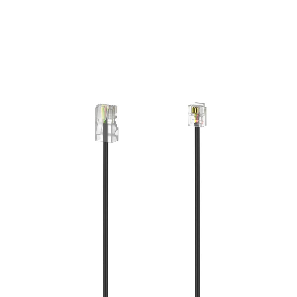 Hama DSL-Anschlusskabel, Modular-Stecker 8p4c - Modular-Stecker 6p4c, 6 m