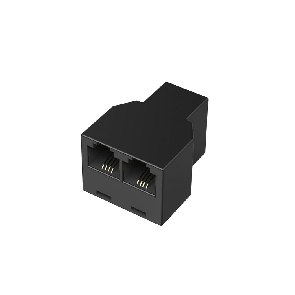 Hama Modular-Verteiler, Buchse 6p4c - 2 Buchsen 6p4c