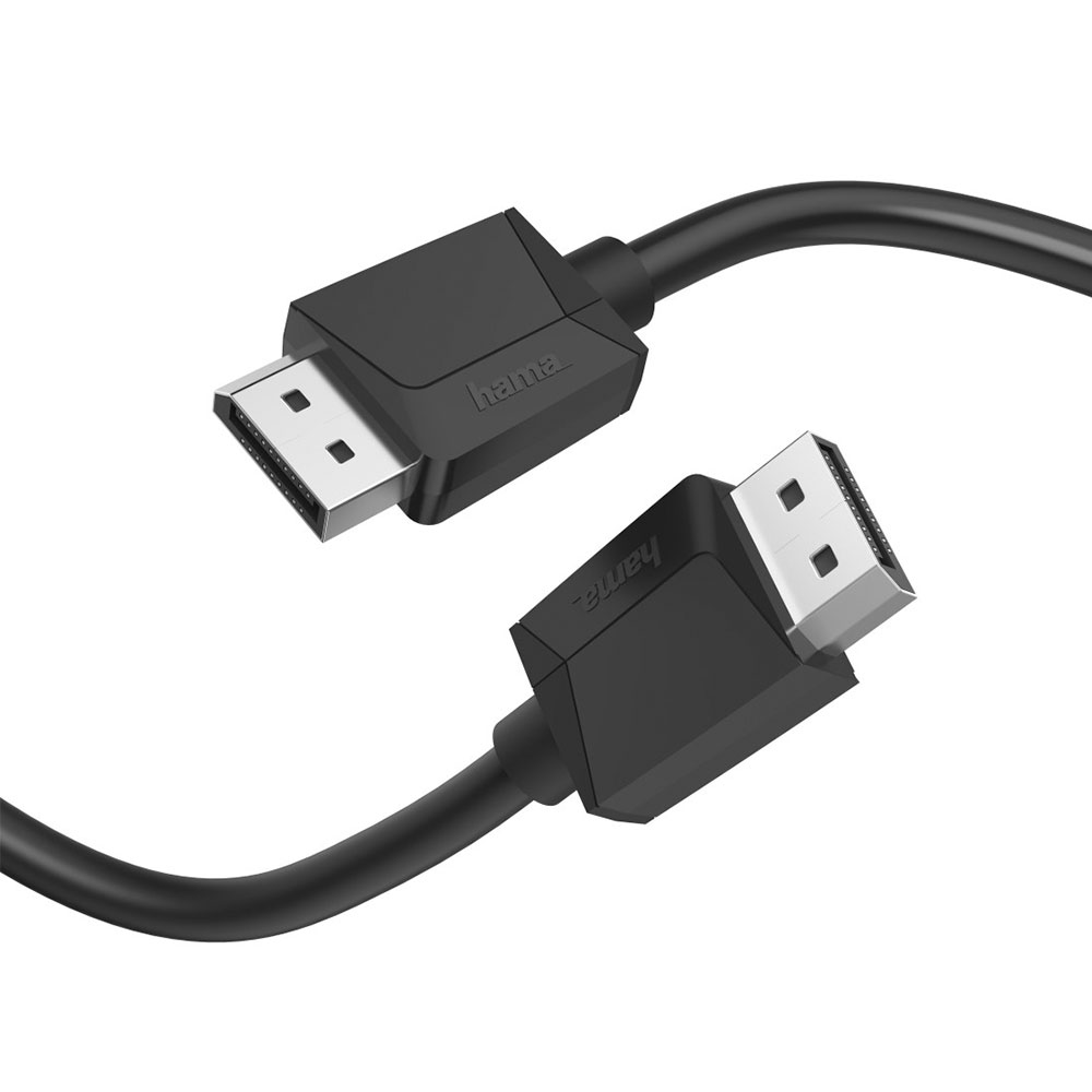 Hama DisplayPort-Kabel, DP 1.2, Ultra-HD 4K, 1,50 m