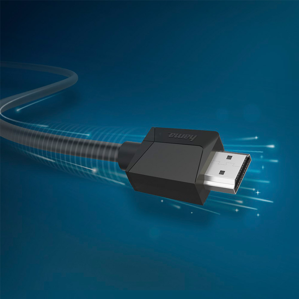Hama High Speed HDMIT-Kabel, 4K, Stecker - Stecker, Ethernet, 3,0 m