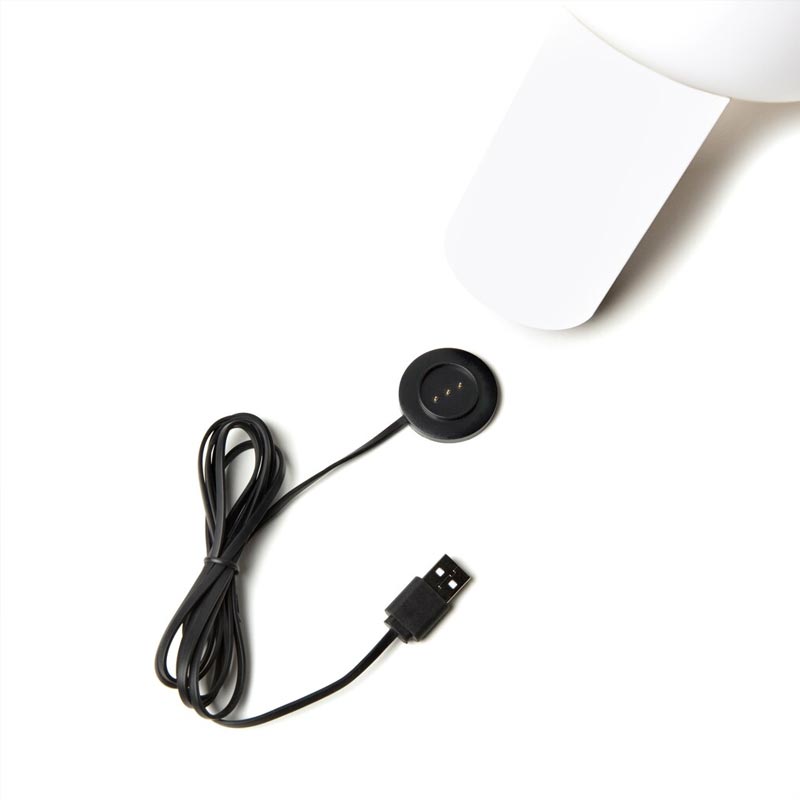 Konstsmide Antibes USB-Tischleuchte weiß, 2700/3000/4000K+RGB, dimmbar