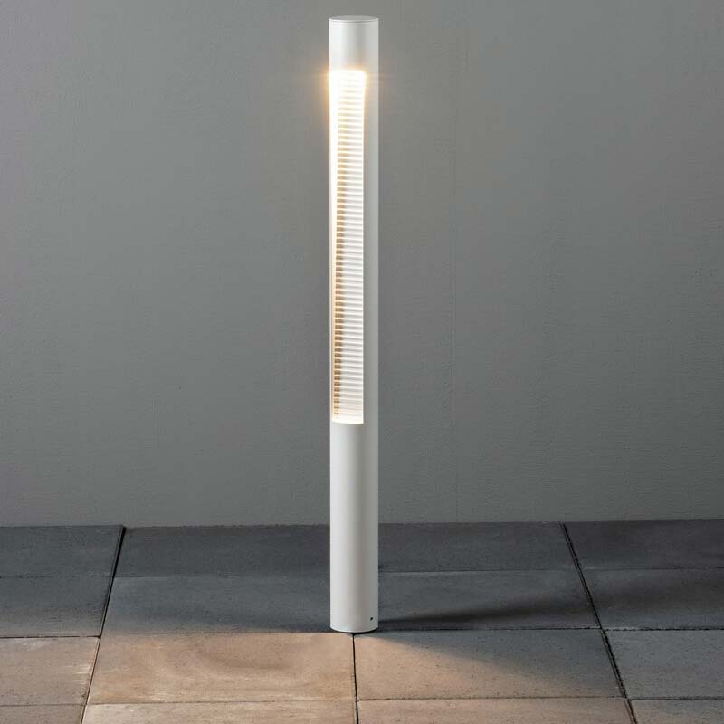 Konstsmide Udine LED Wegeleuchte weiß, 12W, Glas