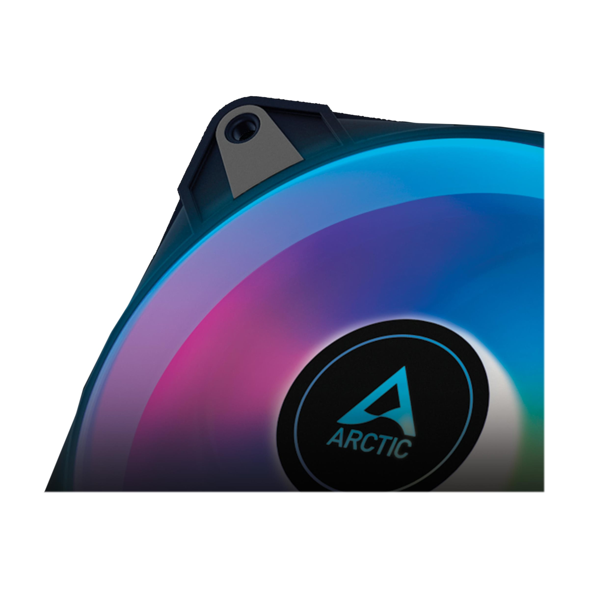 ARCTIC P12 PWM PST A-RGB 120mm Gehäuselüfter schwarz