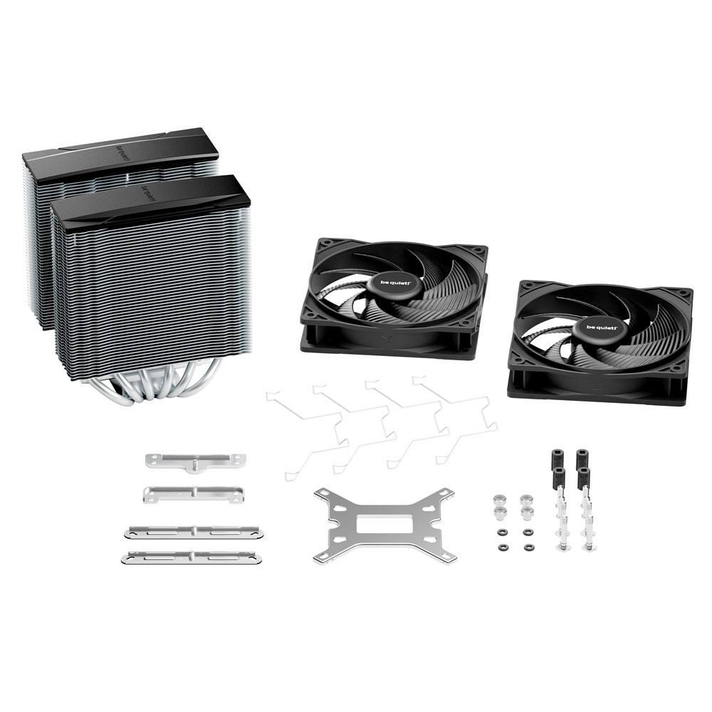 be quiet! Pure Rock Pro 3 Silver Luftkühler