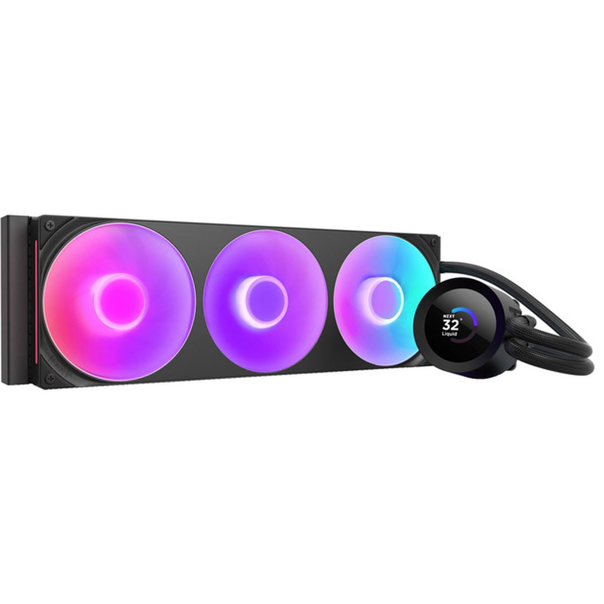 NZXT Kraken Plus 360 V2 RGB AIO CPU Wasserkühlung schwarz