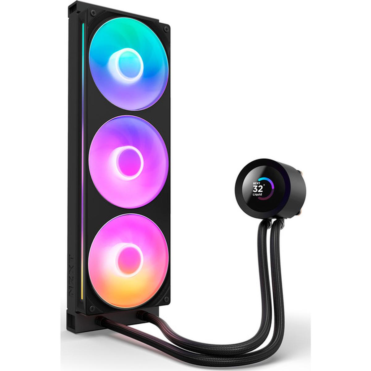 NZXT Kraken Plus 360 V2 RGB AIO CPU Wasserkühlung schwarz