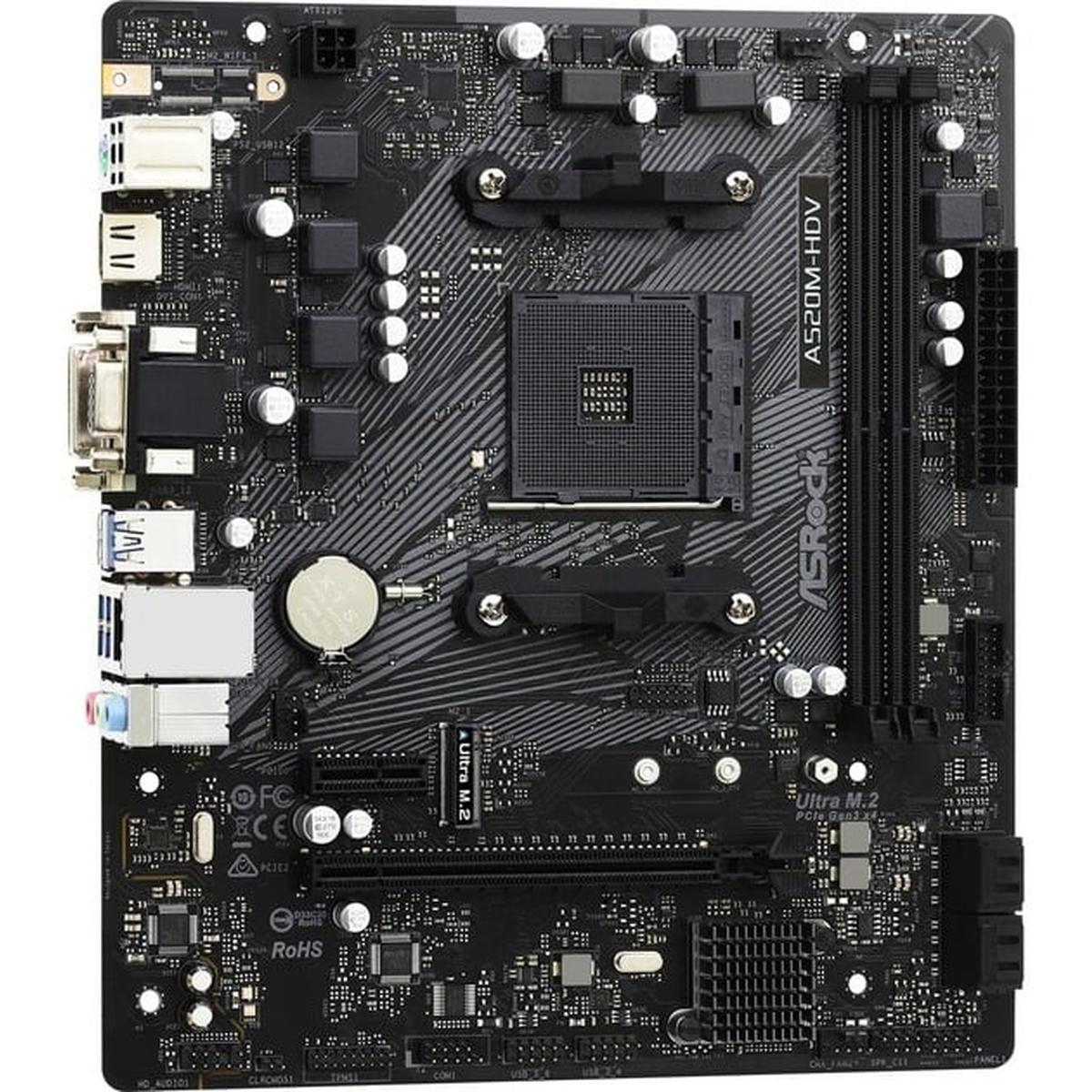 ASRock A520M-HDV Mainboard