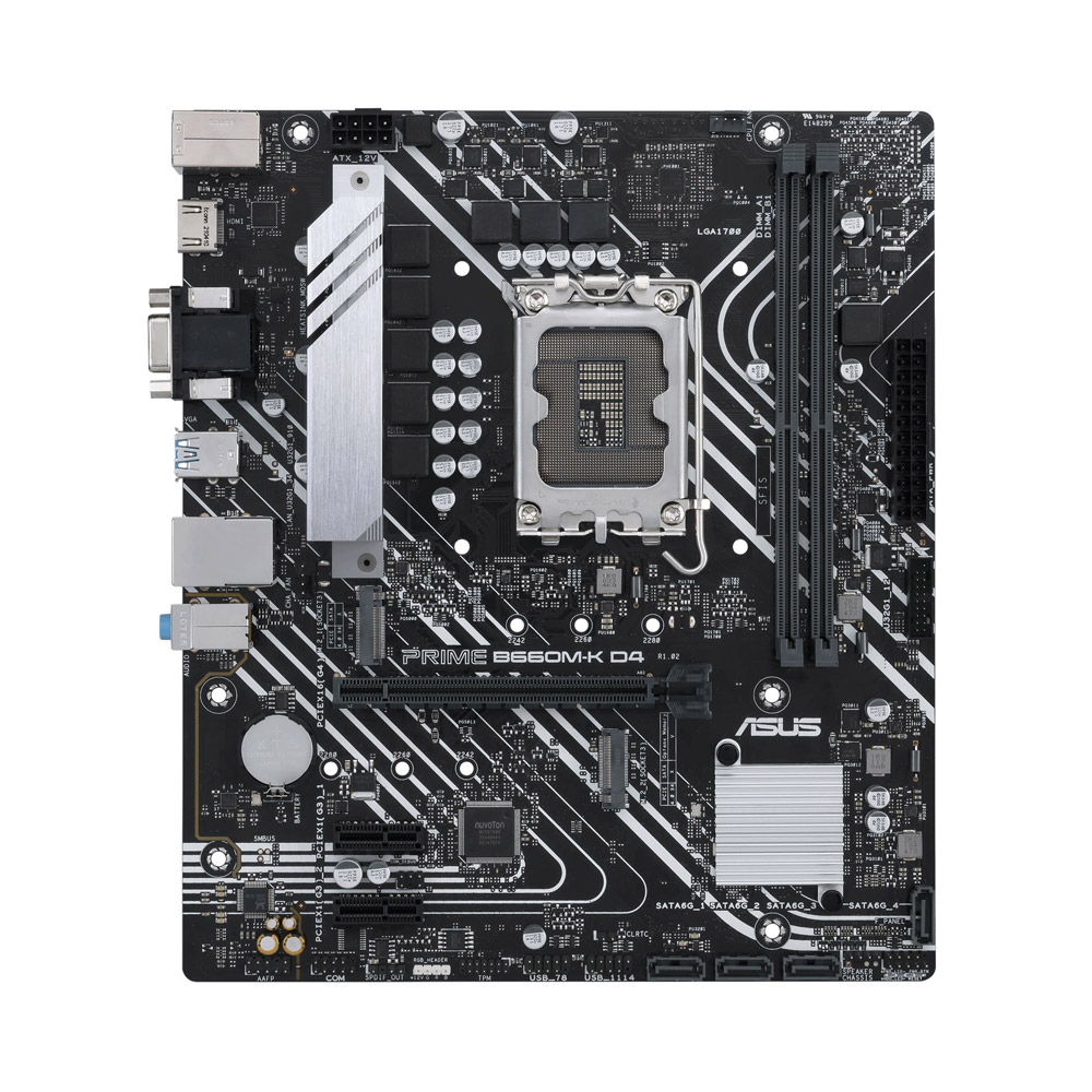 Asus PRIME B660M-K D4 Gaming Mainboard