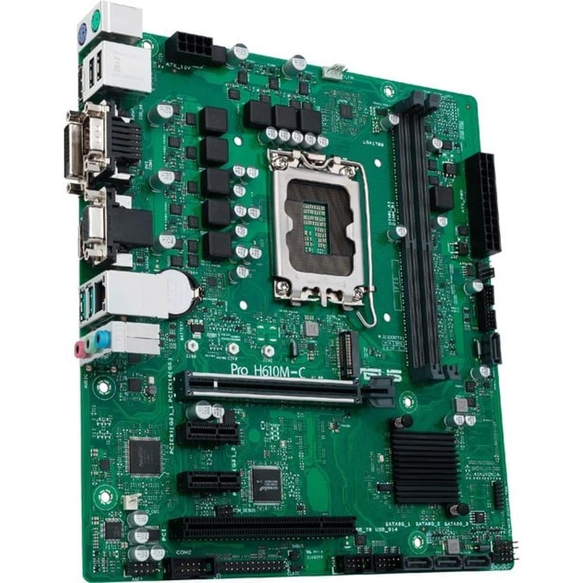 Asus PRO H610M-C CSM Motherboard