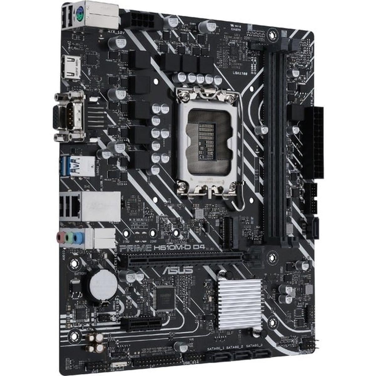 Asus PRIME H610M-D D4 Gaming Mainboard Sockel Intel LGA 1700