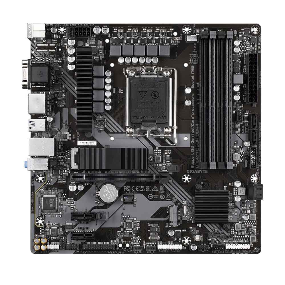 Gigabyte B760M DS3H DDR4 Motherboard