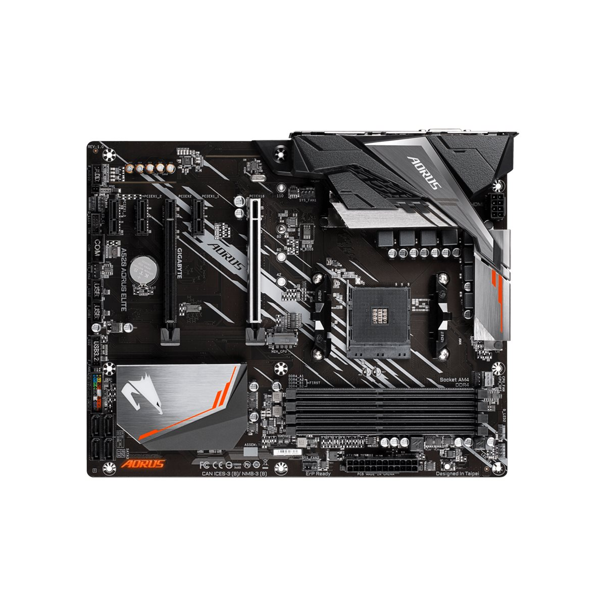 Gigabyte A520 AORUS ELITE Motherboard Sockel AM4