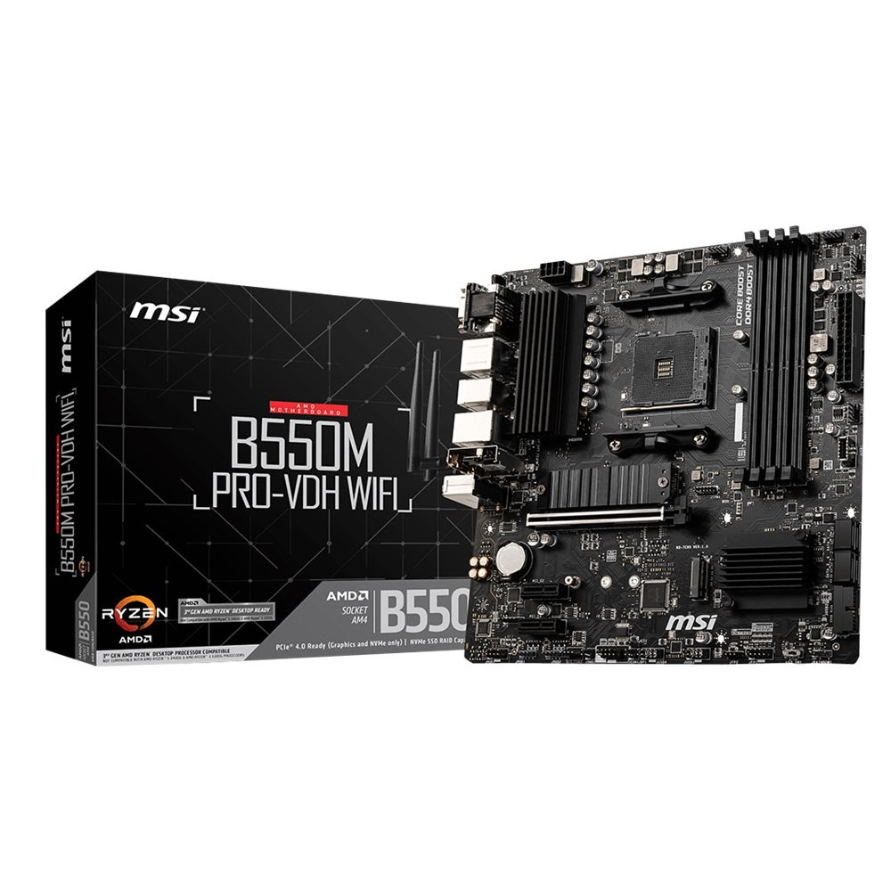 MSI B550M PRO-VDH WiFi Mainboard