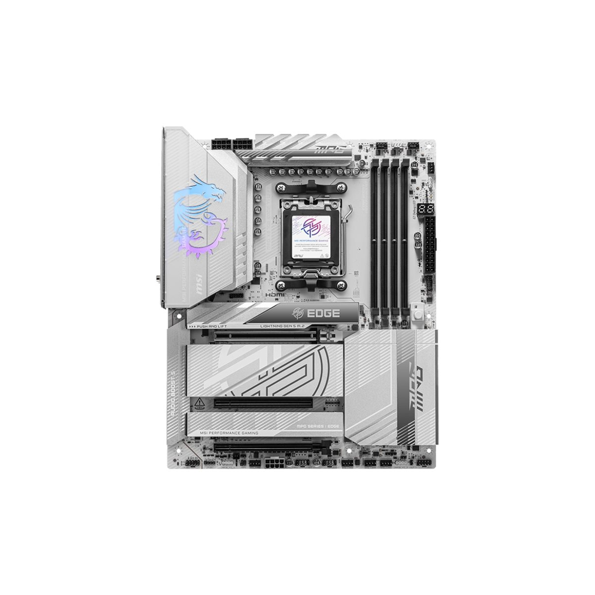 MSI MPG X870E Edge TI WiFi Mainboard