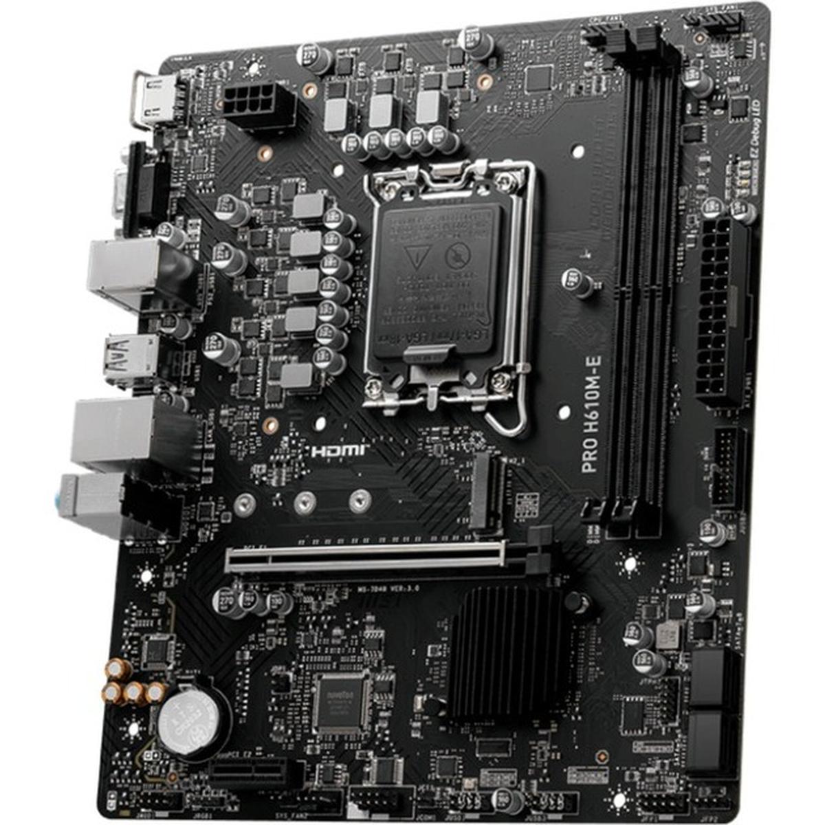 MSI PRO H610M-E Mainboard