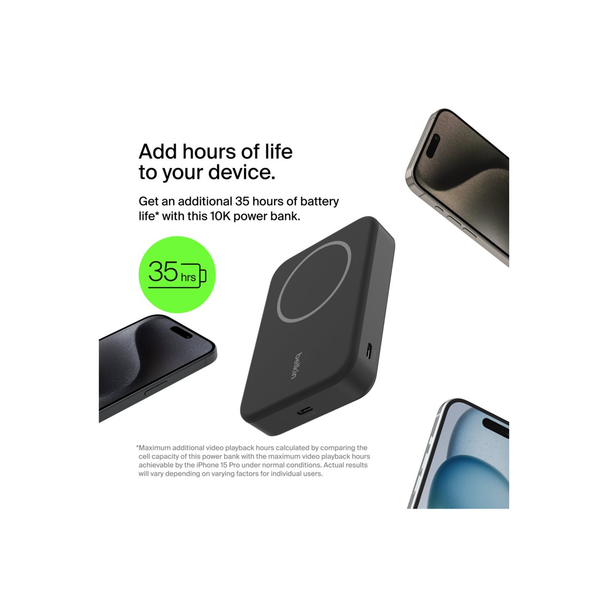 Belkin BoostCharge Pro Powerbank 10.000mAh schwarz