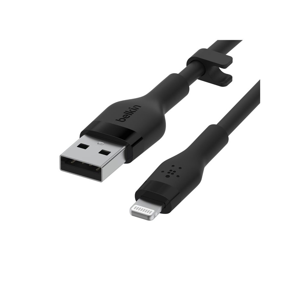Belkin BoostCharge Flex Lightning-Kabel schwarz