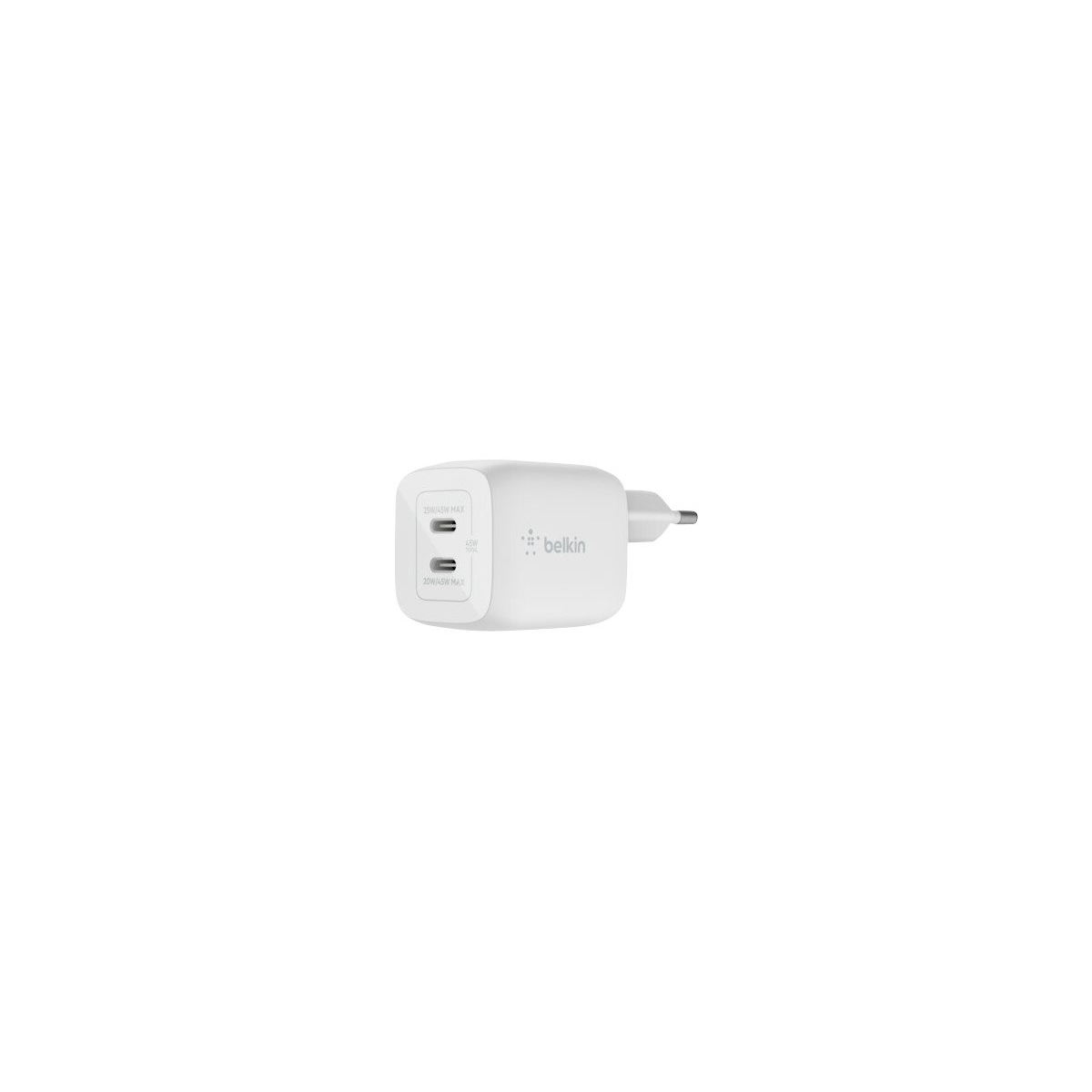 Belkin 45-W-USB-C-Ladegerät 2-Port GaN