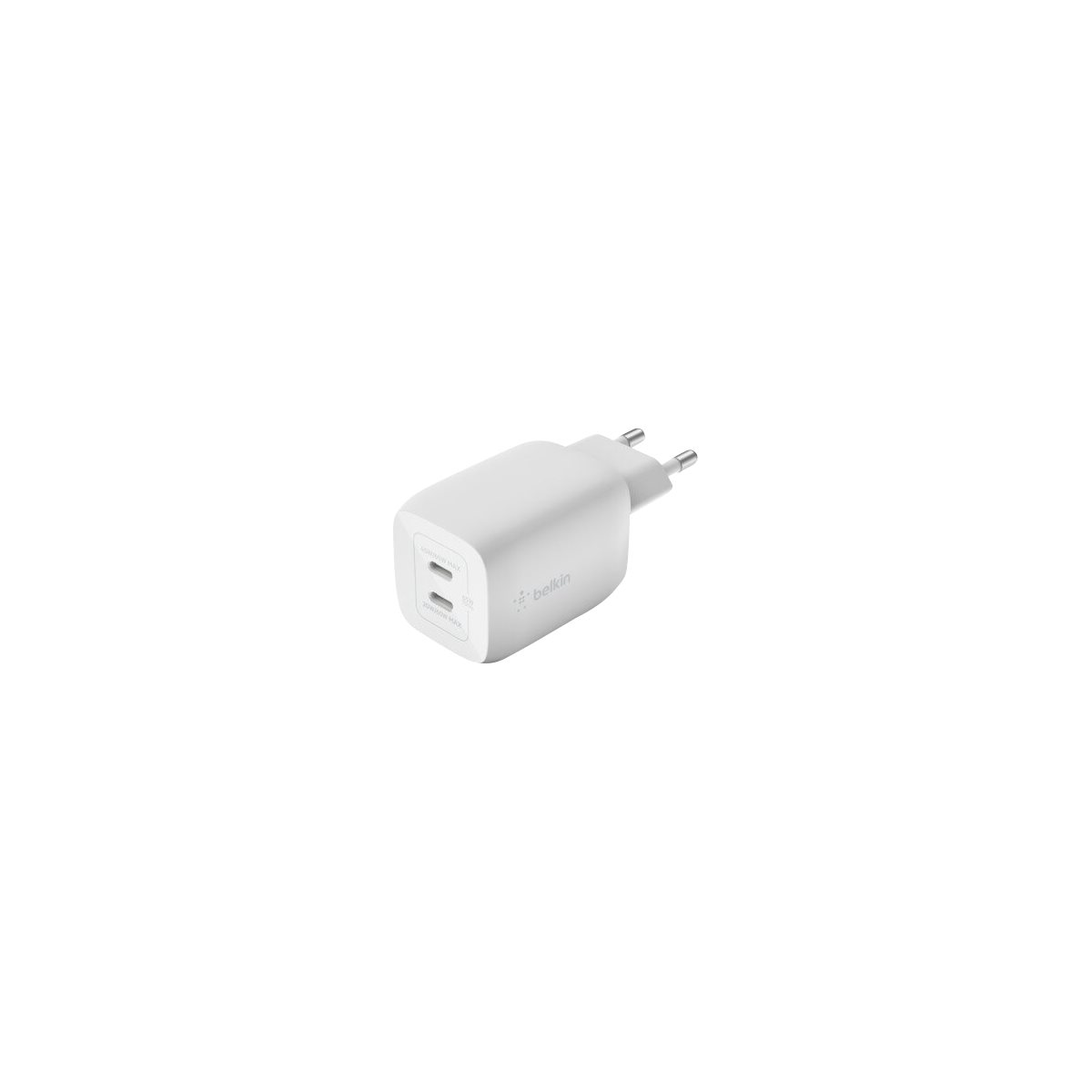 Belkin 65-W-USB-C-Ladegerät 2-Port GaN