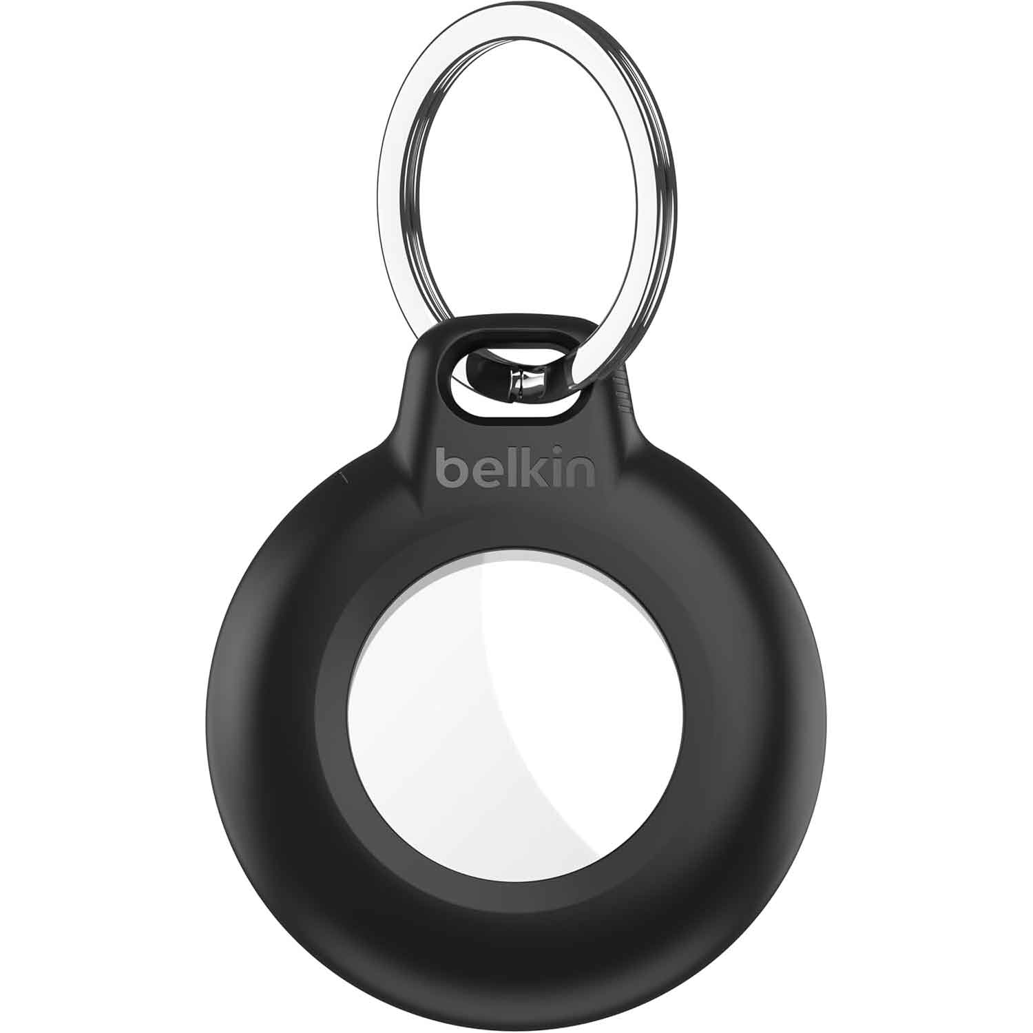 Belkin Wasserdichte Apple AirTag Secure Holder mit Schlüsselring schwarz