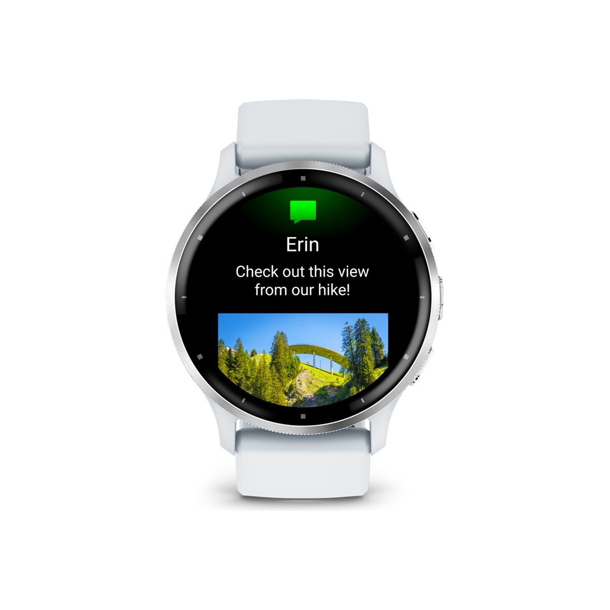 Garmin Venu 3 Smartwatch steinweiß/silber (2. Wahl)