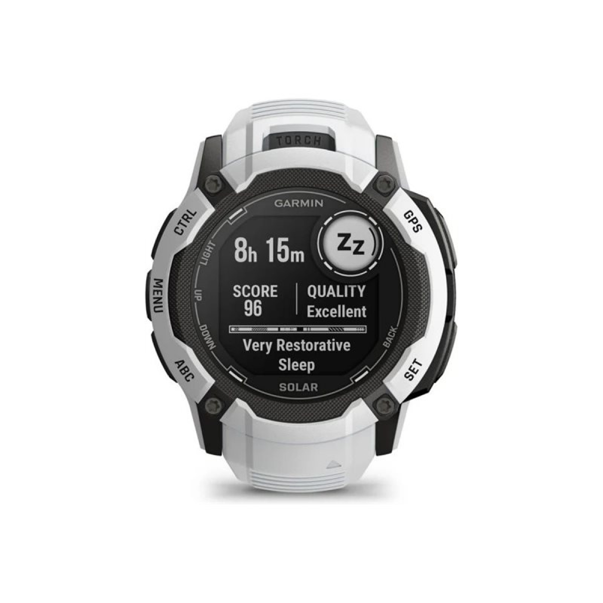 Garmin Instinct 2X Solar GPS-Smartwatch white