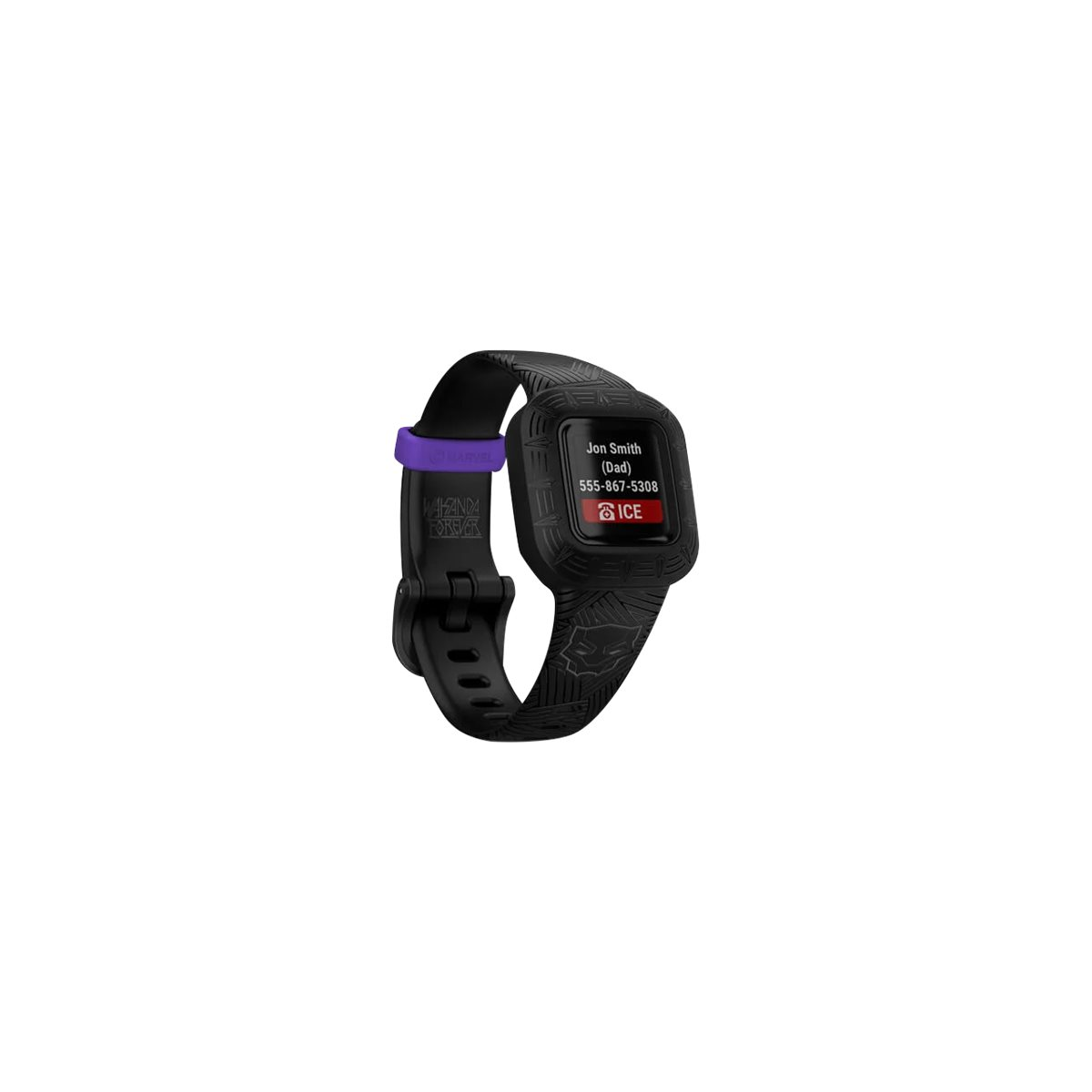 Garmin vívofit jr. 3 Marvel Black Panther Aktivitätstracker
