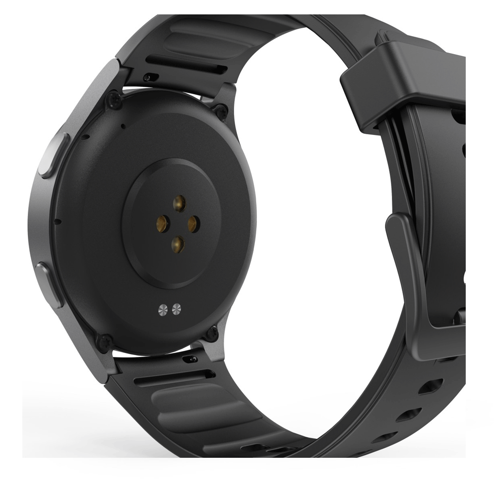 Hama Smartwatch 8900 GPS AMOLED 1.43 Telefonfunktion Alexa rund Schwarz