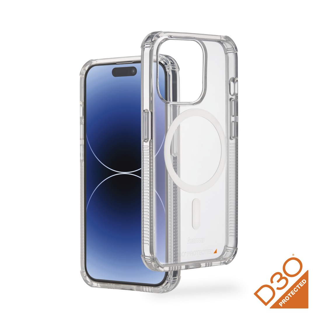 Hama Handyhülle MagCase Extreme Protect für iPhone 15 Pro Max durchsichtig