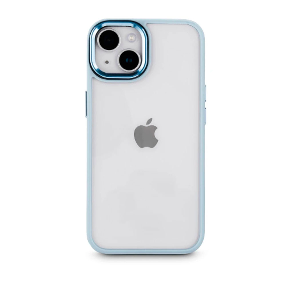 Hama Handyhülle "Cam Protect" für Apple iPhone 13, durchsichtig, Blau