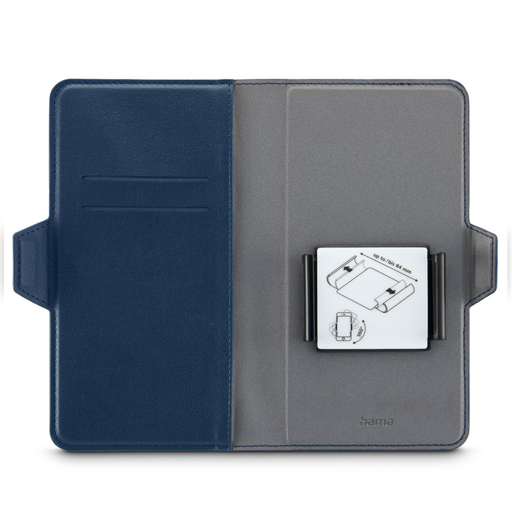 Hama Handytasche, Universal, Eco, für Handygröße 7,5 x 15,3 cm, Blau