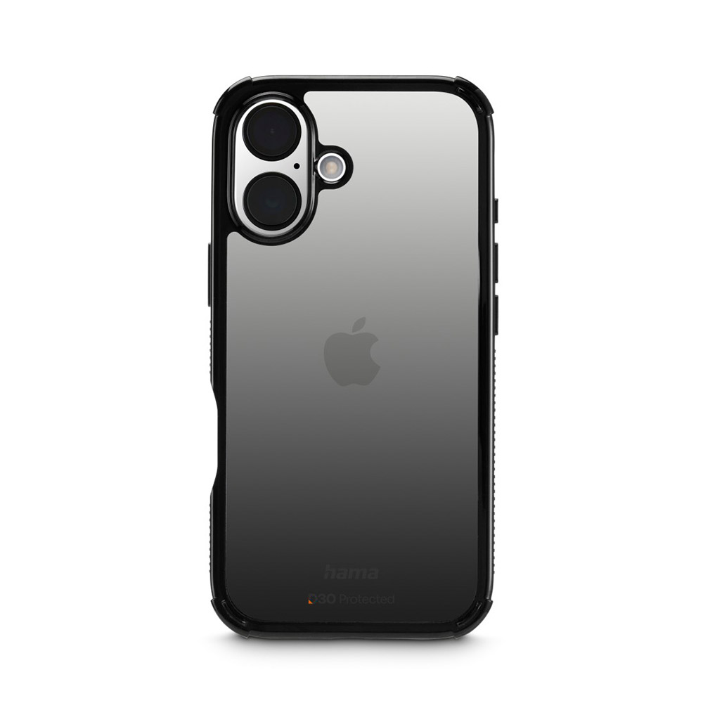 Hama Handyhülle "Extreme Protect" für Apple iPhone 16 Plus, Schwarz