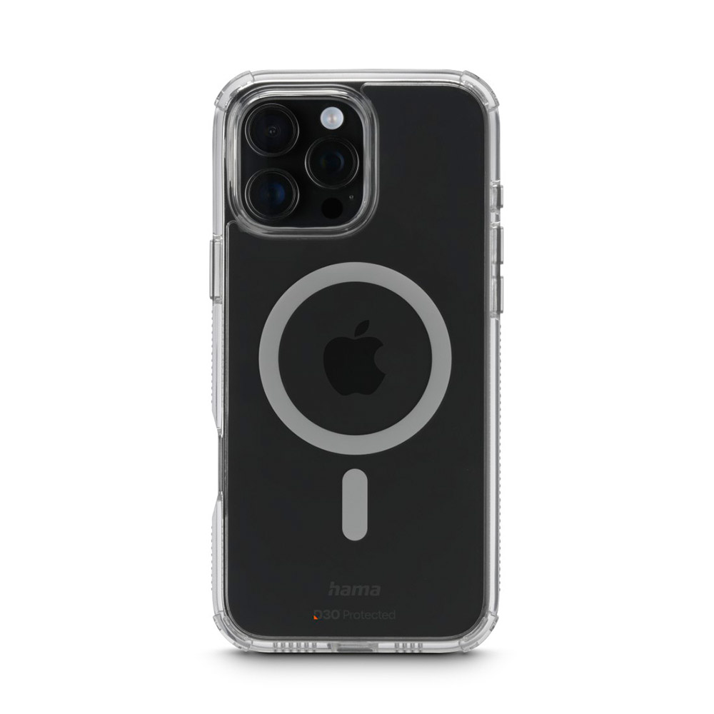 Hama Handyhülle MagCase "Extreme Protect" für iPhone 16 Pro Max, durchsichtig
