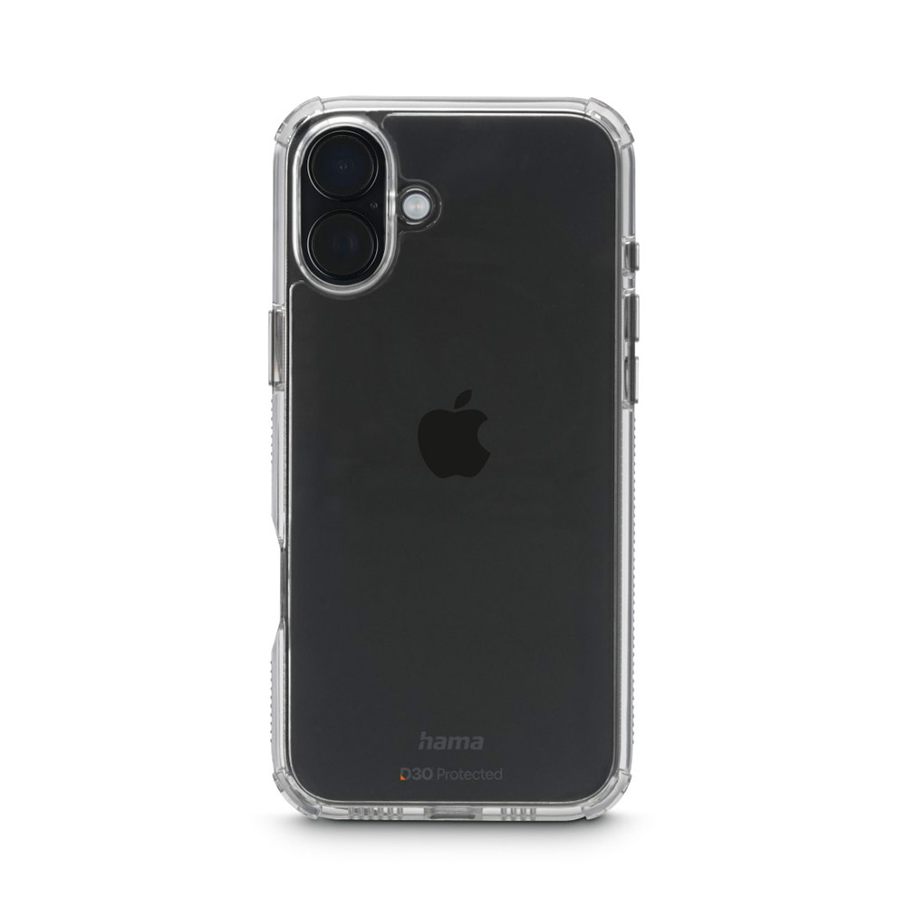 Hama Handyhülle "Extreme Protect" für Apple iPhone 16 Plus, durchsichtig