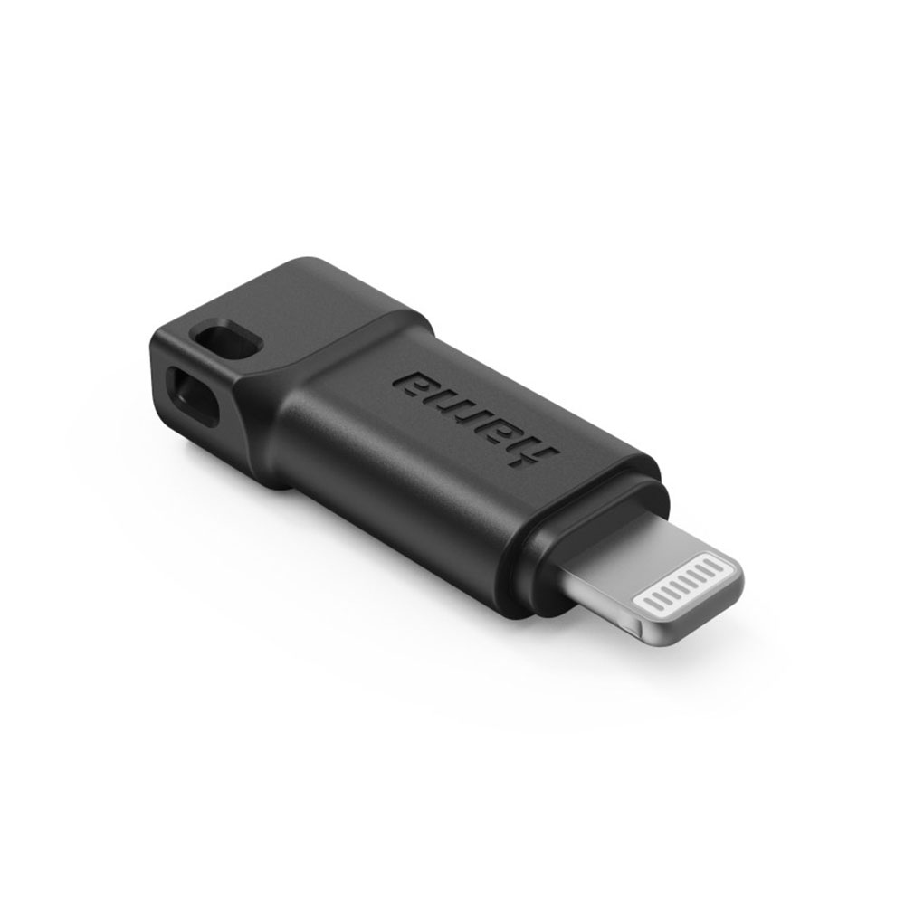 Hama USB-C-Adapter auf Apple Lightning-Stecker, MFI, Schwarz