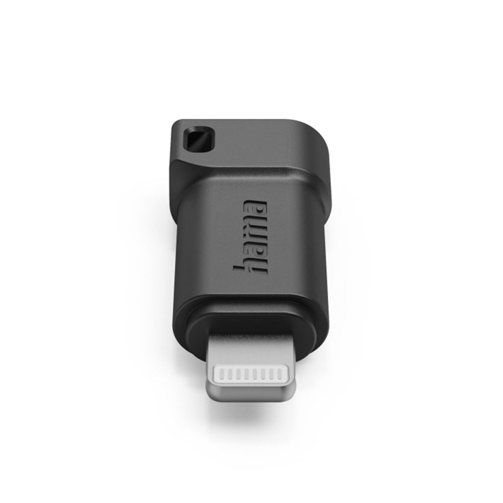 Hama USB-C-Adapter auf Apple Lightning-Stecker, MFI, Schwarz