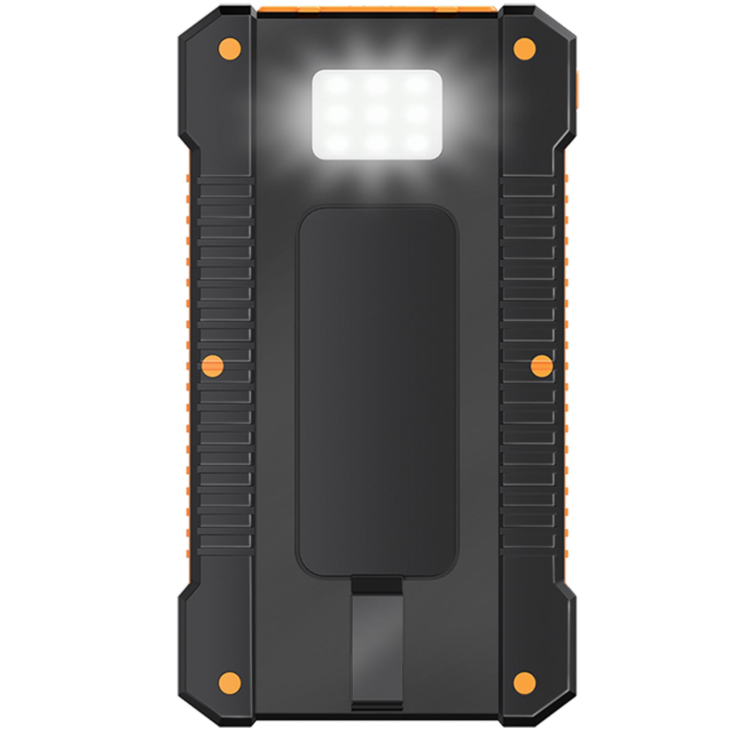 LogiLink Solar-Powerbank 8000 mAh orange