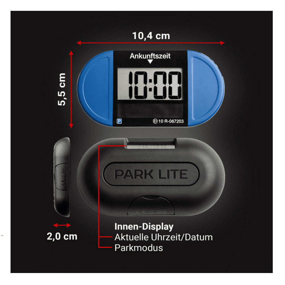Needit Park Lite SOLAR Elektronische Parkscheibe