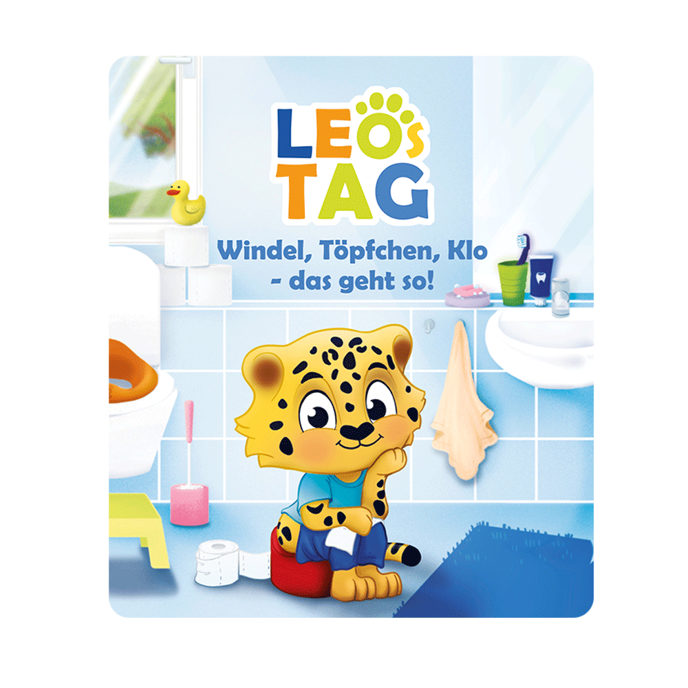 Tonies Leos Tag Windel, Töpfchen, Klo - das geht so!