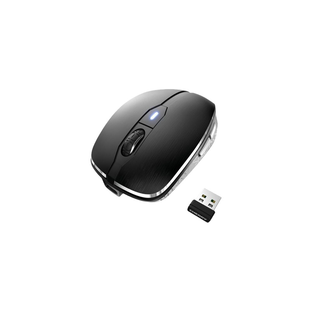 Cherry MW 8C ADVANCED kabellose und wiederaufladbare Maus schwarz