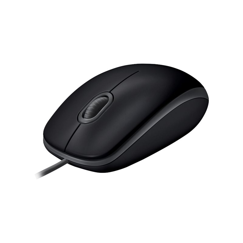 Logitech B110 Silent Kabelgebundene Maus schwarz