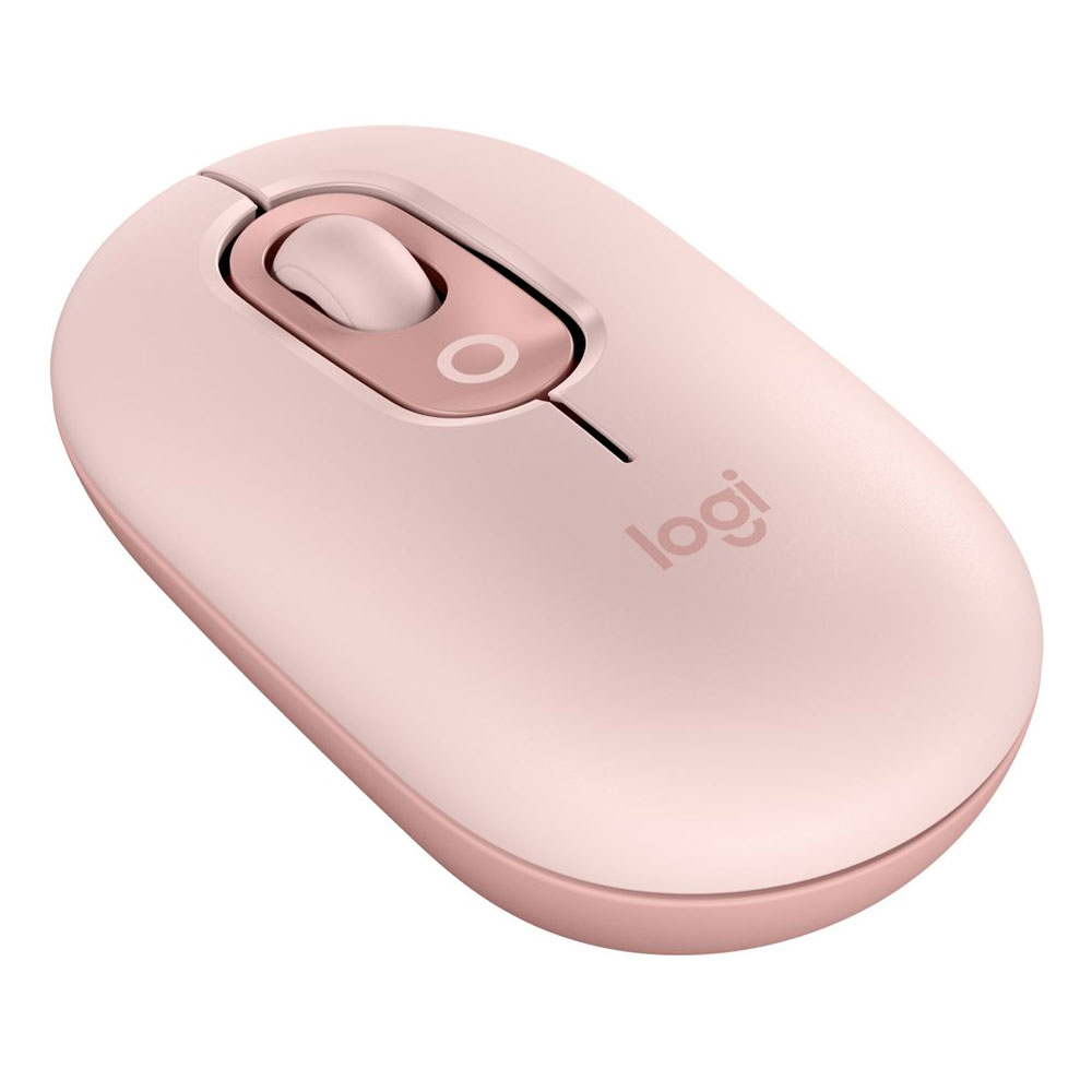 Logitech POP Mouse Bluetooth-Maus rosa