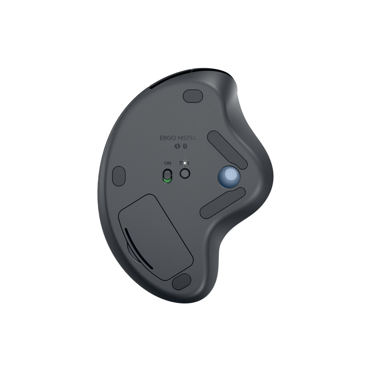 Logitech ERGO M575S Trackball-Maus graphit