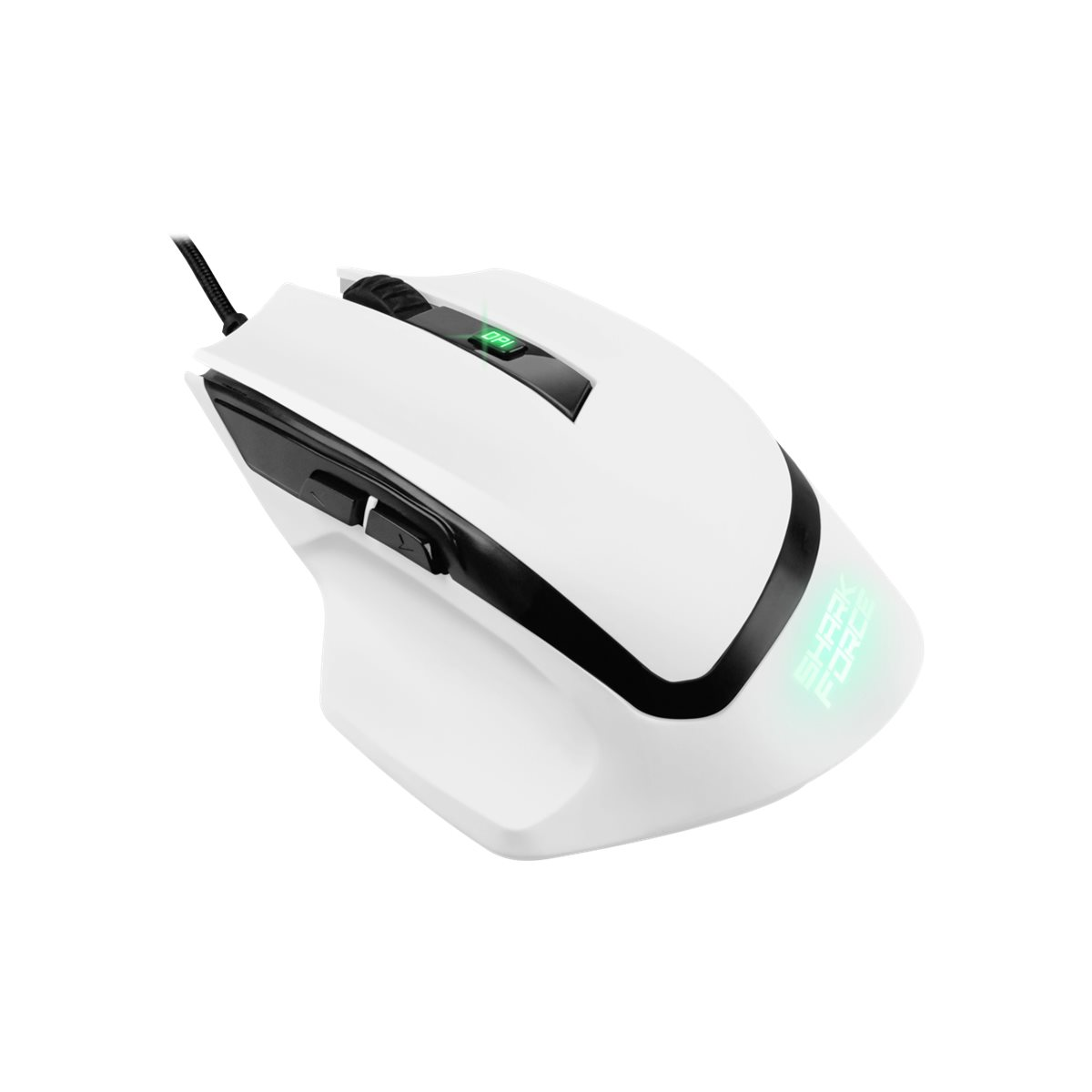 Sharkoon Shark Force II Gaming-Maus weiß