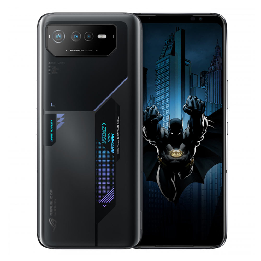 Asus ROG Phone 6 Batman Edition 256GB 5G Smartphone night black (Verpackung geöffnet)
