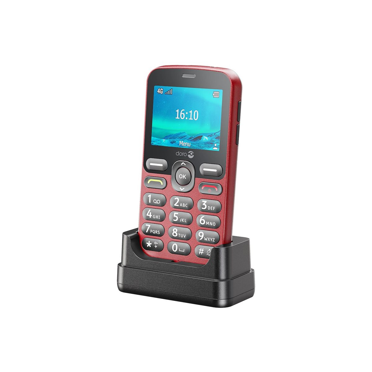 Doro 1880 Seniorenhandy rot